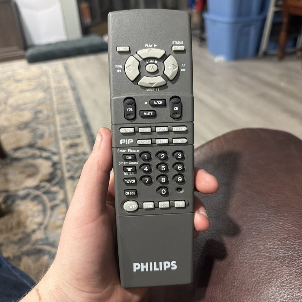 Original Phillips H175CC-BA02 Remote Tested Picture In Picture TV VCR CBL 5-10 M